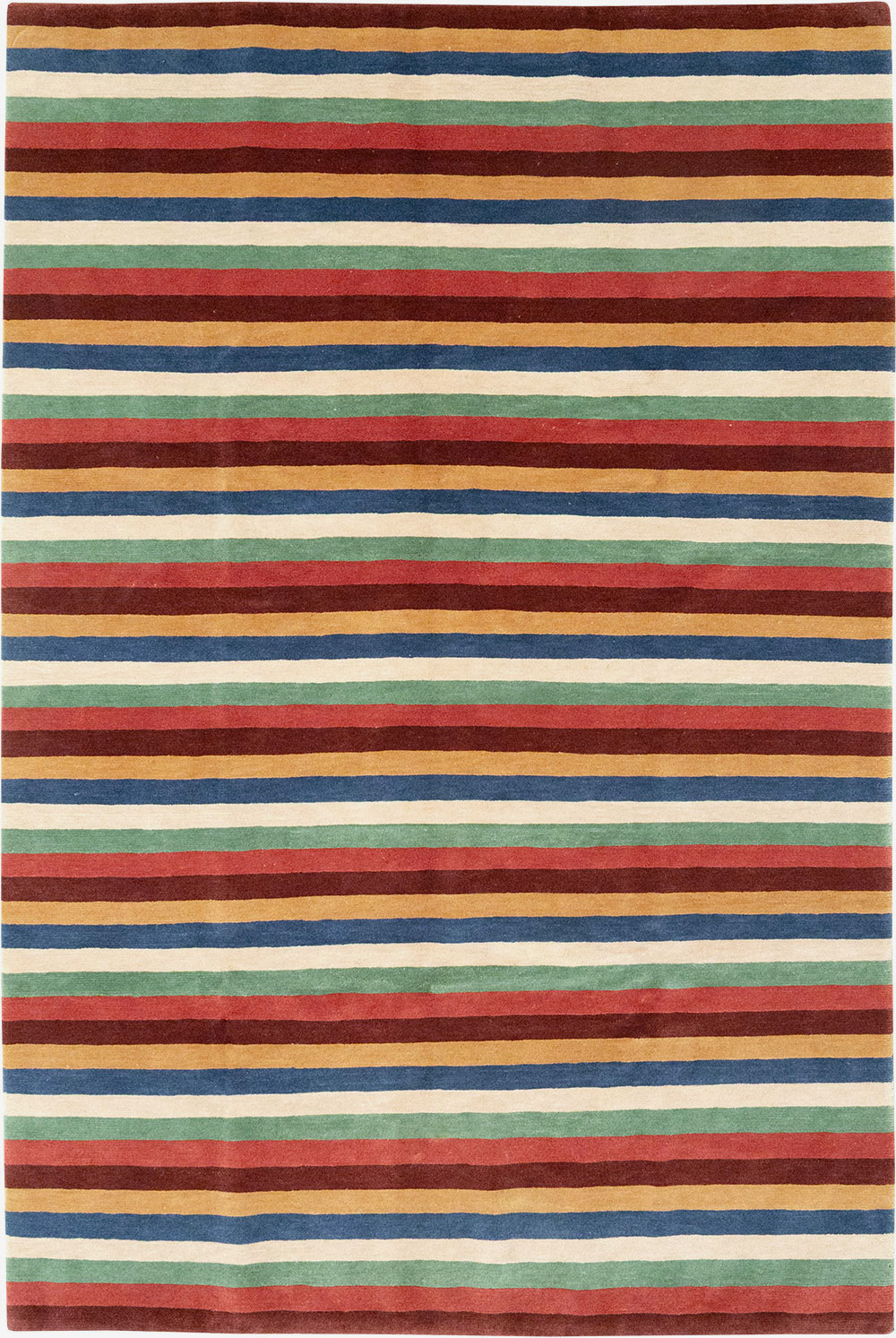 Modern Tibetan Accent Rug, No.33170 - Galerie Shabab
