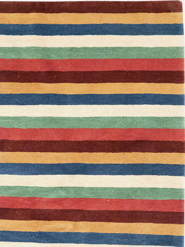 Modern Tibetan Accent Rug, No.33170 - Galerie Shabab