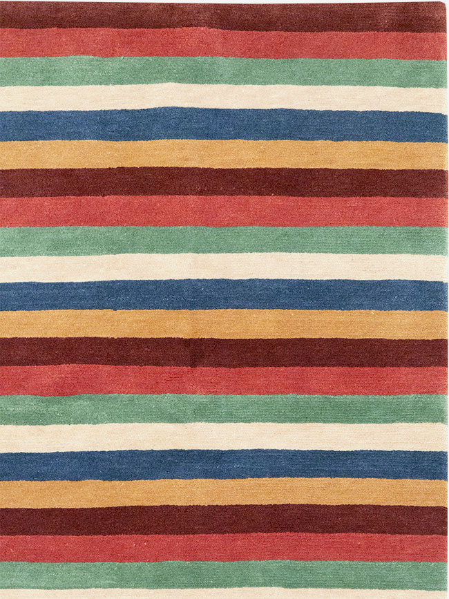 Modern Tibetan Accent Rug, No.33170 - Galerie Shabab