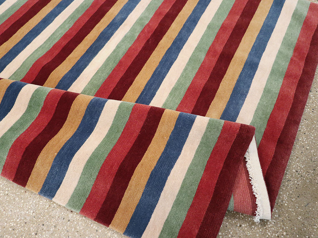 Modern Tibetan Accent Rug, No.33170 - Galerie Shabab