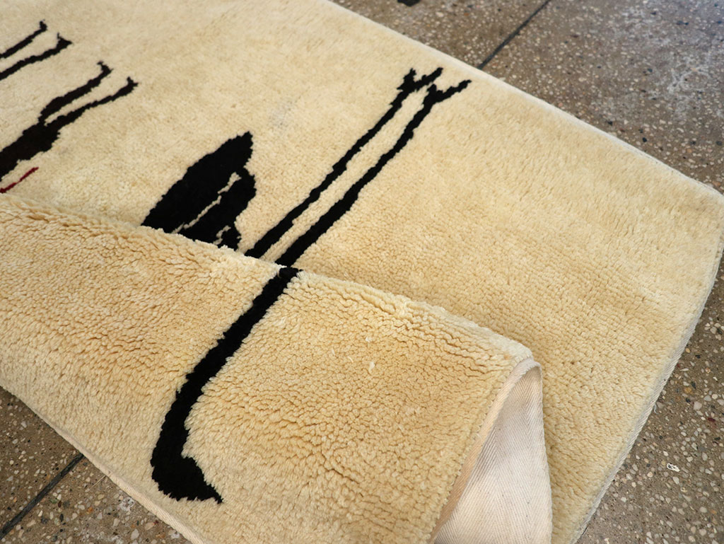 Vintage African Moroccan Pictorial Rug, No.33176 - Galerie Shabab