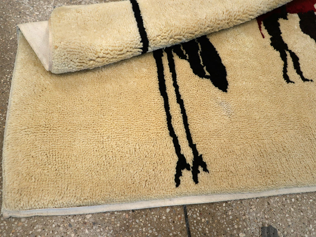 Vintage African Moroccan Pictorial Rug, No.33176 - Galerie Shabab