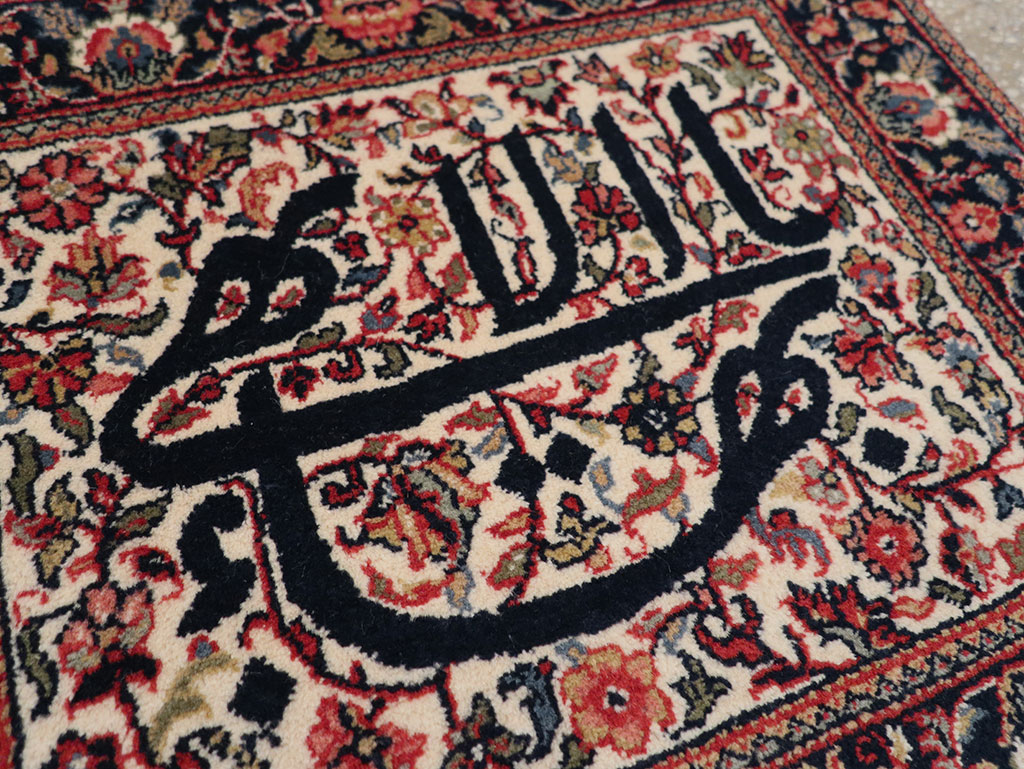 Modern Persian Kashan Pictorial Rug, No.33177 - Galerie Shabab