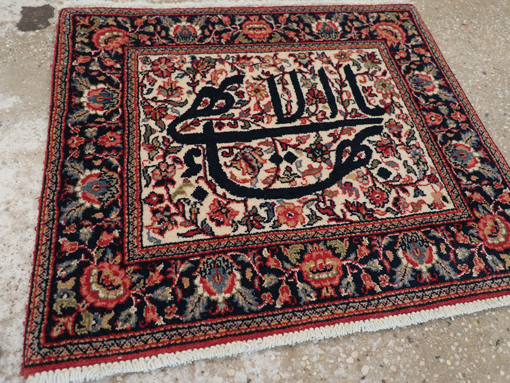 Modern Persian Kashan Pictorial Rug, No.33177 - Galerie Shabab