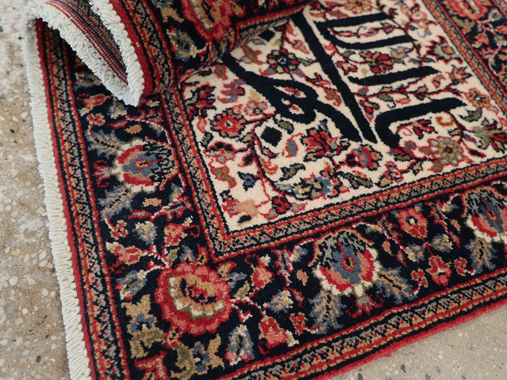 Modern Persian Kashan Pictorial Rug, No.33177 - Galerie Shabab