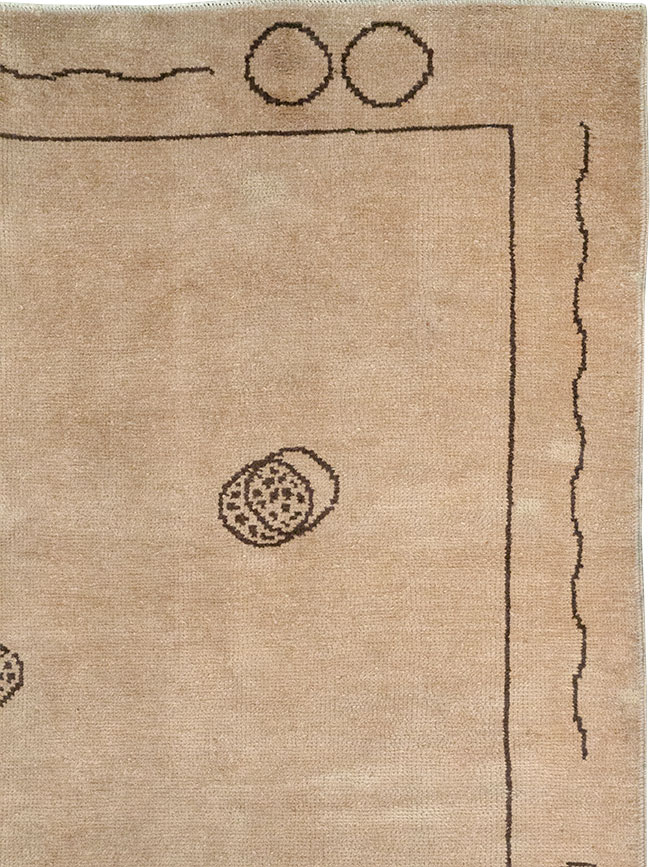 Vintage Chinese Art Deco Room Size Carpet, No.33179 - Galerie Shabab