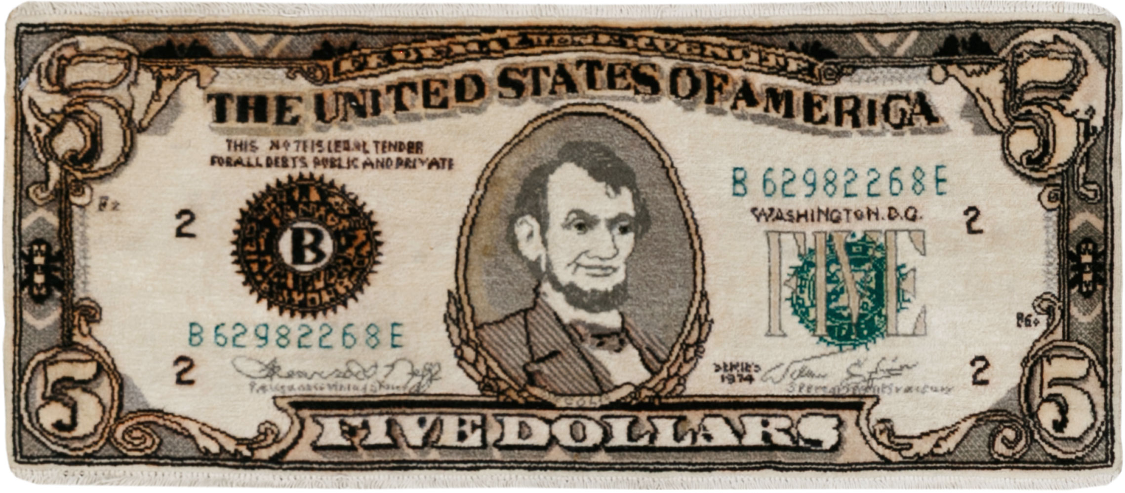 Modern Persian Tabriz Pictorial Rug, No.33180 - Galerie Shabab