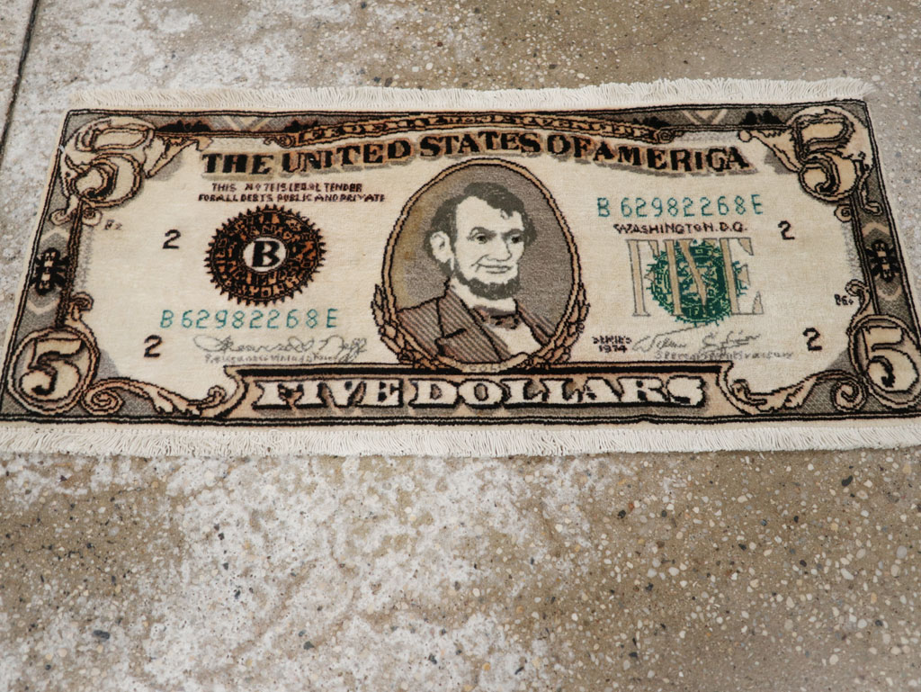 Modern Persian Tabriz Pictorial Rug, No.33180 - Galerie Shabab