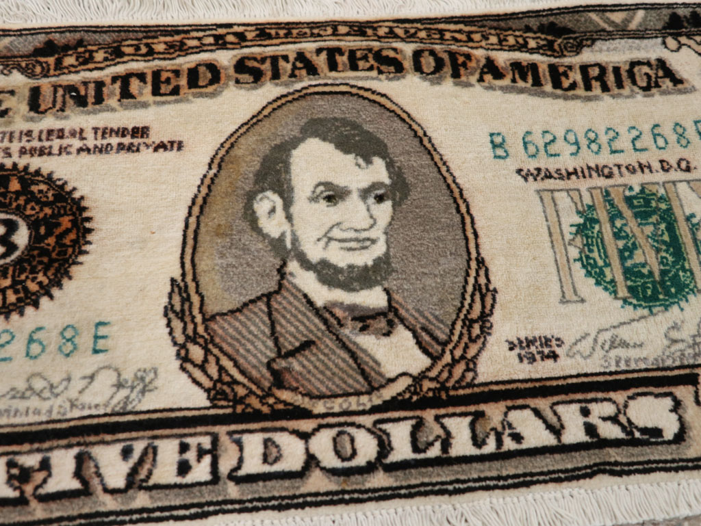 Modern Persian Tabriz Pictorial Rug, No.33180 - Galerie Shabab