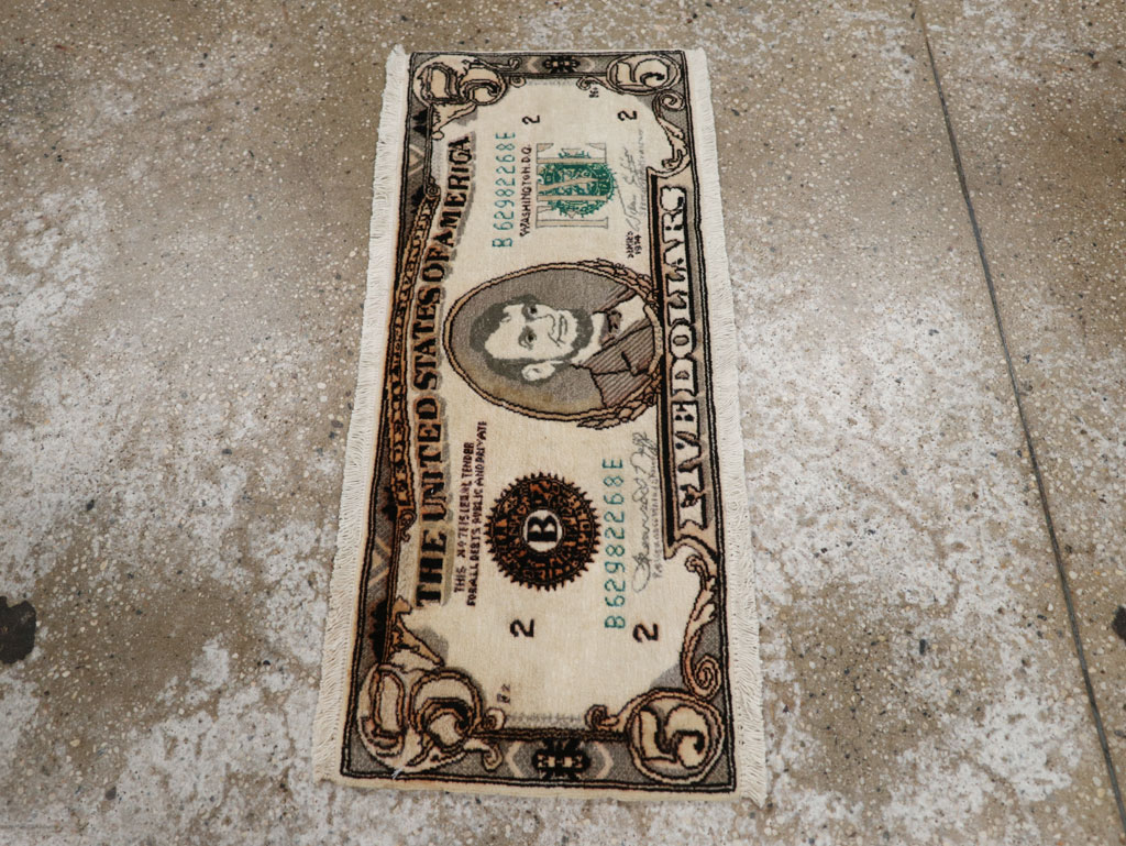 Modern Persian Tabriz Pictorial Rug, No.33180 - Galerie Shabab