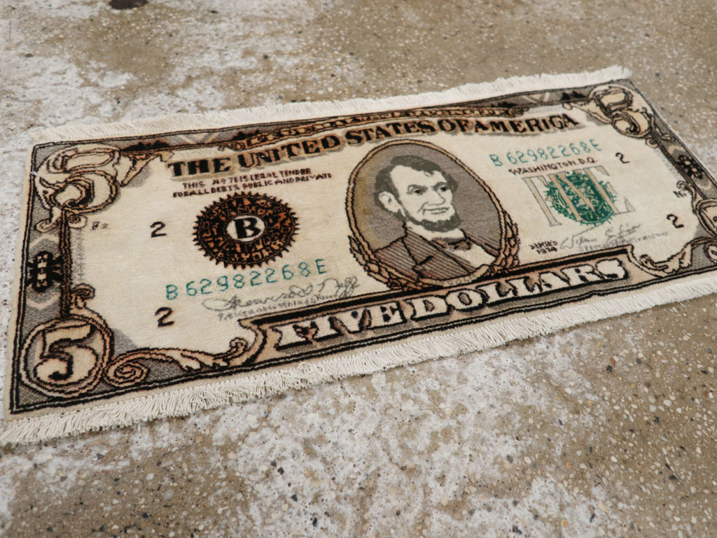 Modern Persian Tabriz Pictorial Rug, No.33180 - Galerie Shabab