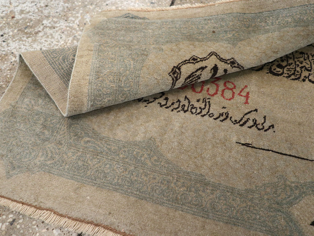 Antique Turkish Sivas Pictorial Rug, No.33181 - Galerie Shabab