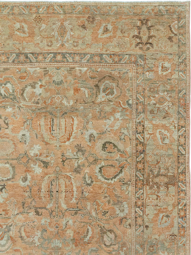 Antique Persian Mahal Room Size Carpet, No.33184 - Galerie Shabab