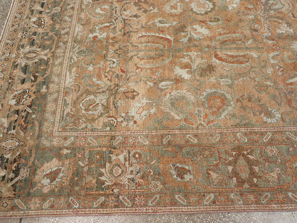 Antique Persian Mahal Room Size Carpet, No.33184 - Galerie Shabab