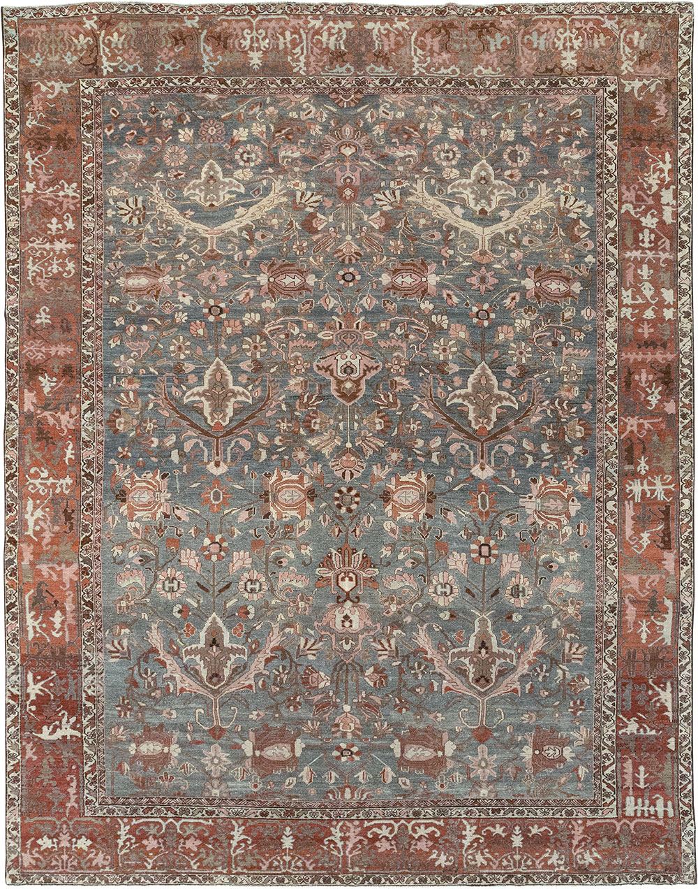 Antique Persian Malayer Room Size Carpet, No.33186 - Galerie Shabab