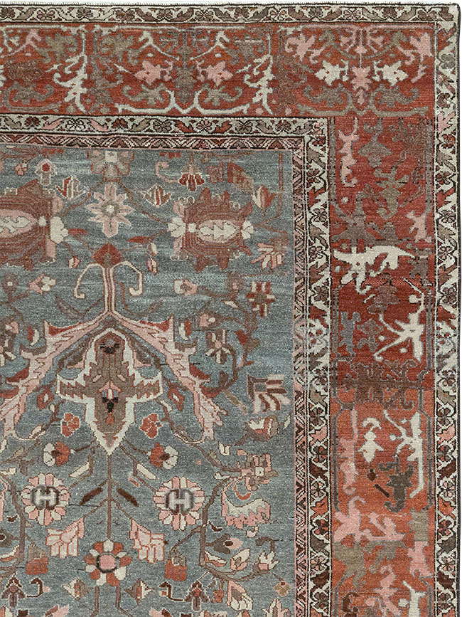 Antique Persian Malayer Room Size Carpet, No.33186 - Galerie Shabab