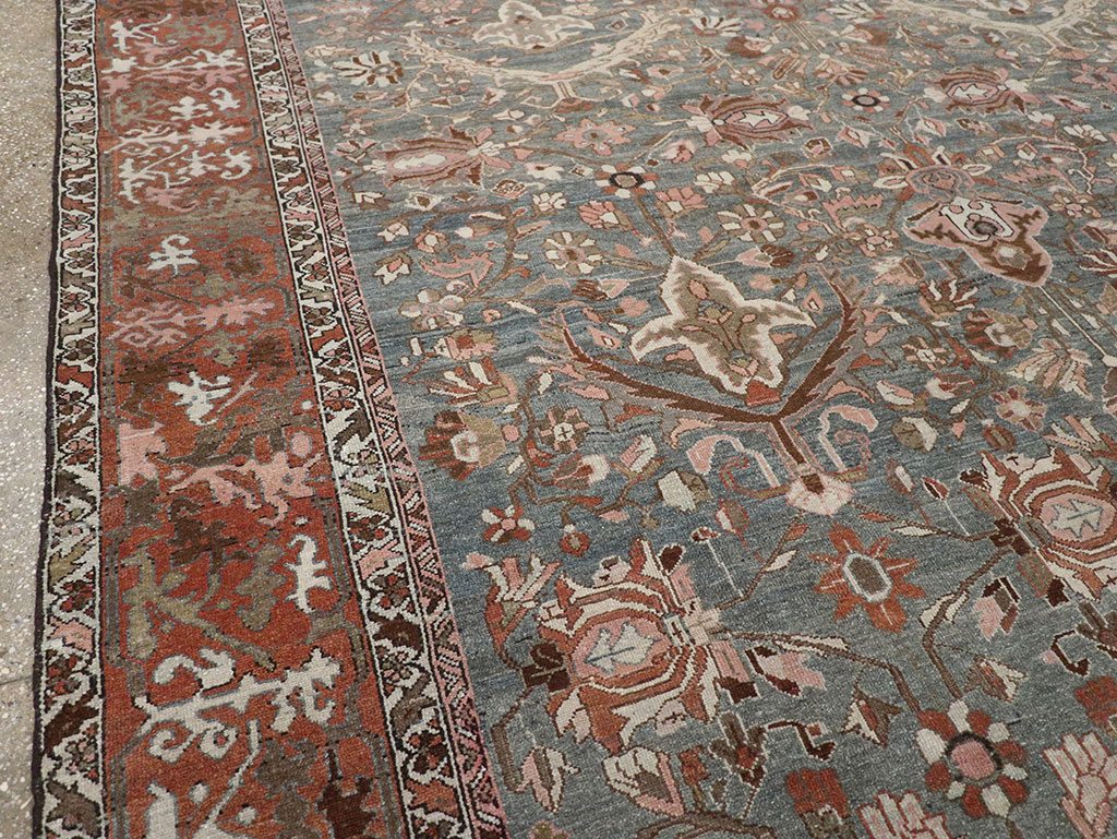 Antique Persian Malayer Room Size Carpet, No.33186 - Galerie Shabab