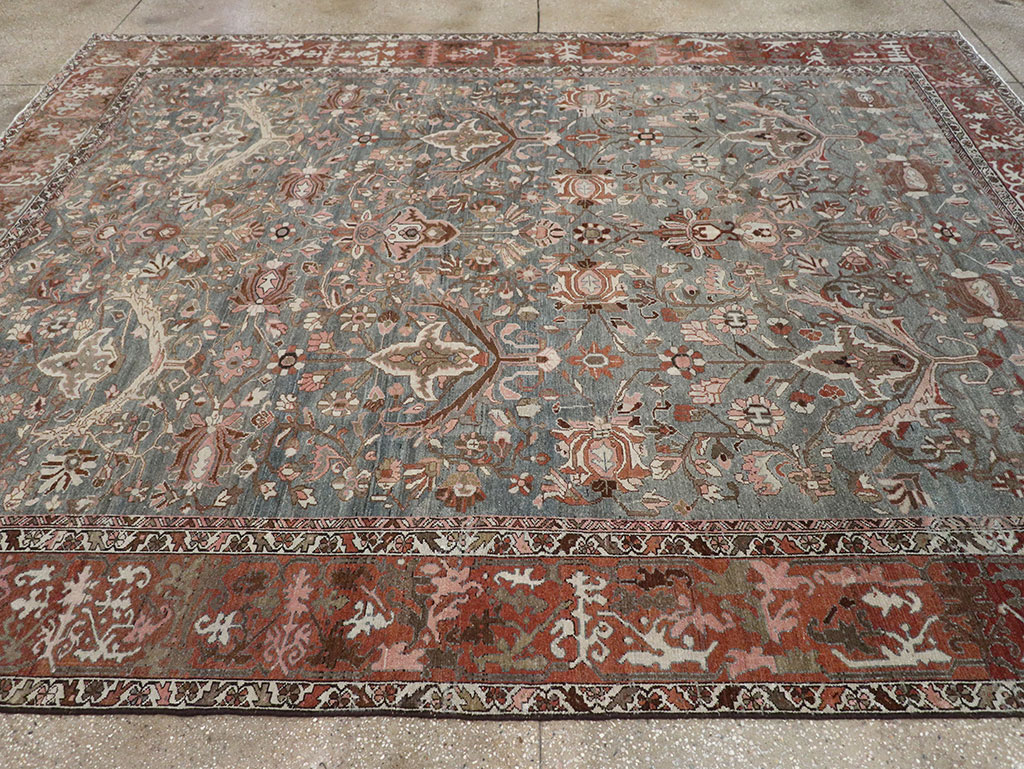 Antique Persian Malayer Room Size Carpet, No.33186 - Galerie Shabab