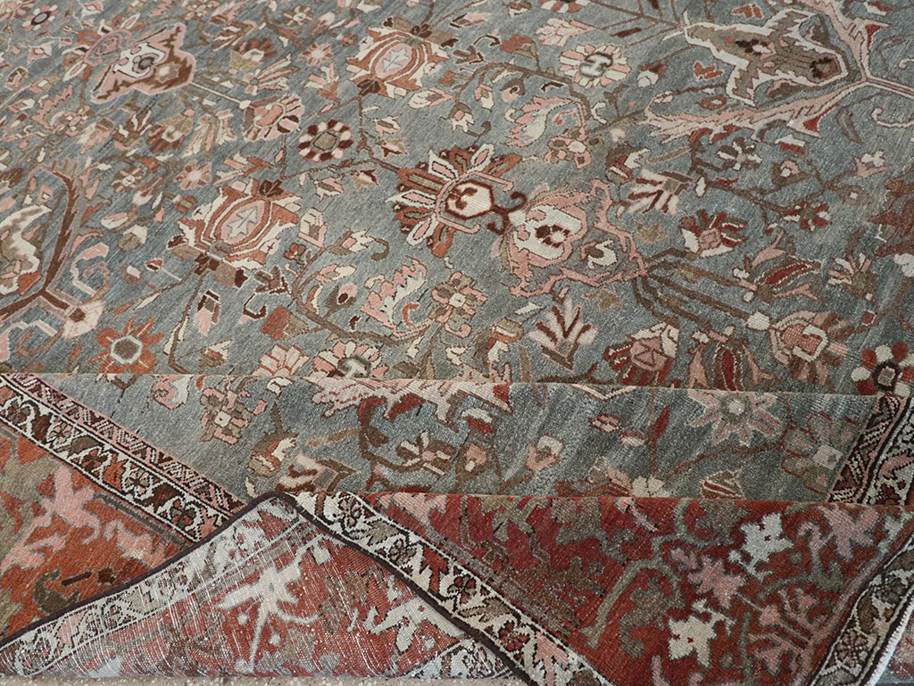Antique Persian Malayer Room Size Carpet, No.33186 - Galerie Shabab