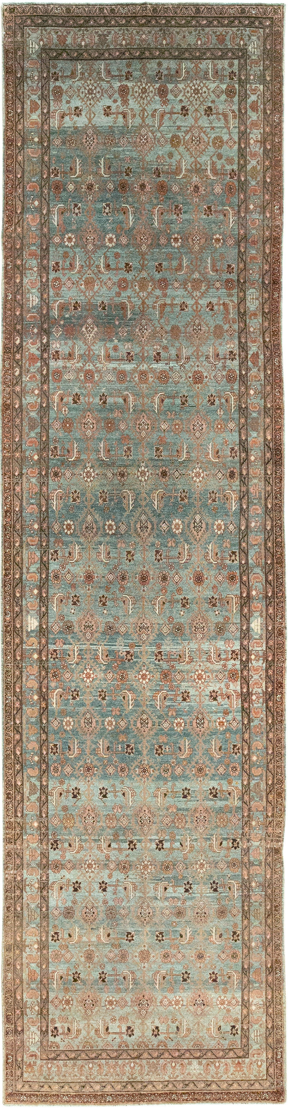 Antique Persian Malayer Long Runner, No.33187 - Galerie Shabab