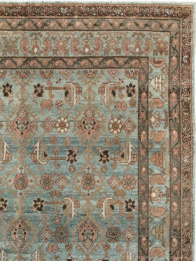 Antique Persian Malayer Long Runner, No.33187 - Galerie Shabab