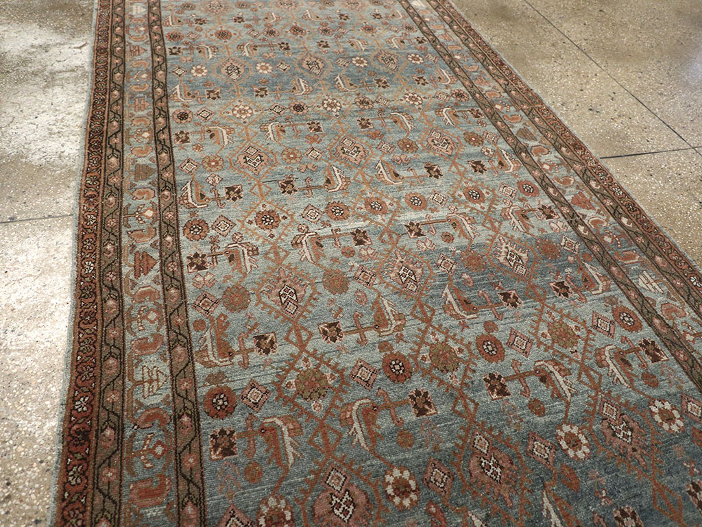 Antique Persian Malayer Long Runner, No.33187 - Galerie Shabab