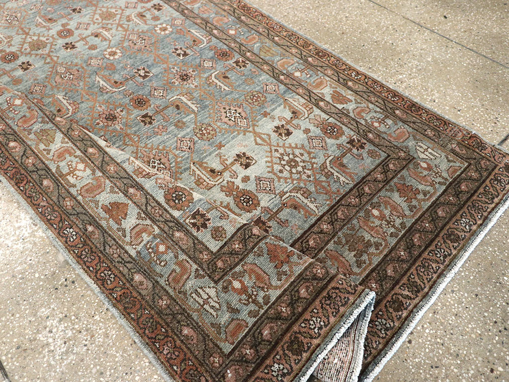 Antique Persian Malayer Long Runner, No.33187 - Galerie Shabab