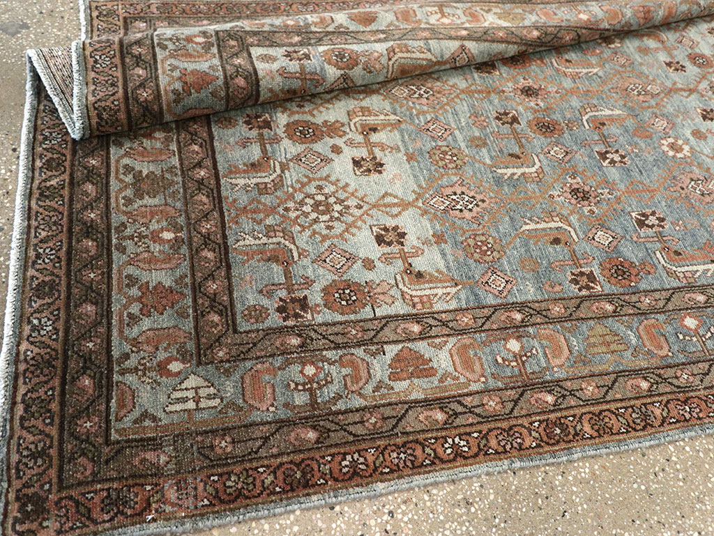 Antique Persian Malayer Long Runner, No.33187 - Galerie Shabab