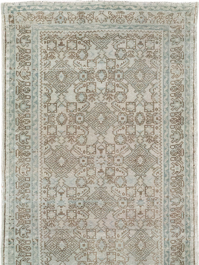Antique Persian Malayer Long Runner, No.33188 - Galerie Shabab