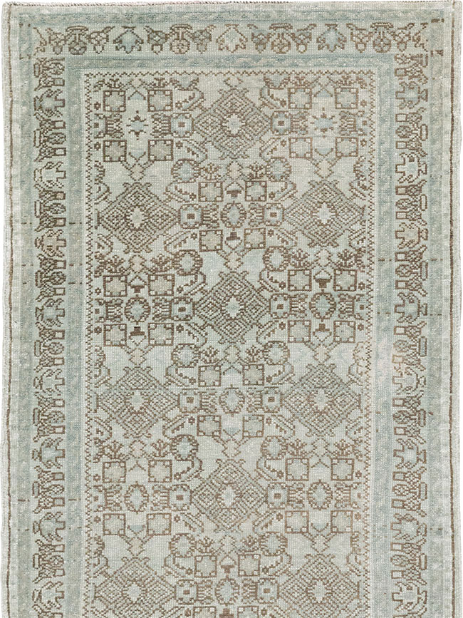 Antique Persian Malayer Long Runner, No.33188 - Galerie Shabab
