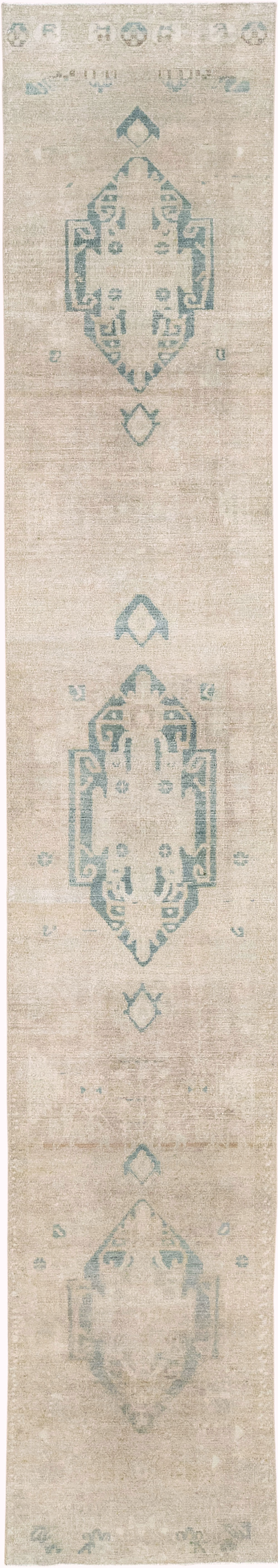 Vintage Persian Malayer Runner, No.33193 - Galerie Shabab