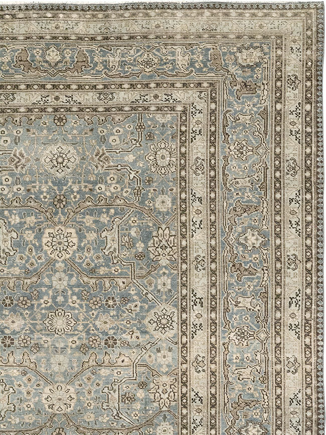 Antique Persian Tabriz Gallery Carpet, No.33201 - Galerie Shabab