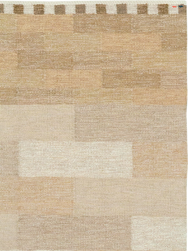 Vintage Swedish Flatweave Kilim Rug, No.33209 - Galerie Shabab