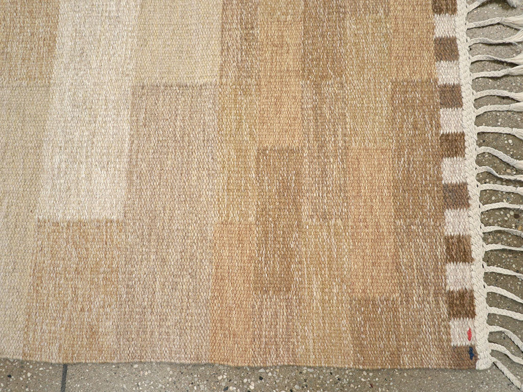 Vintage Swedish Flatweave Kilim Rug, No.33209 - Galerie Shabab