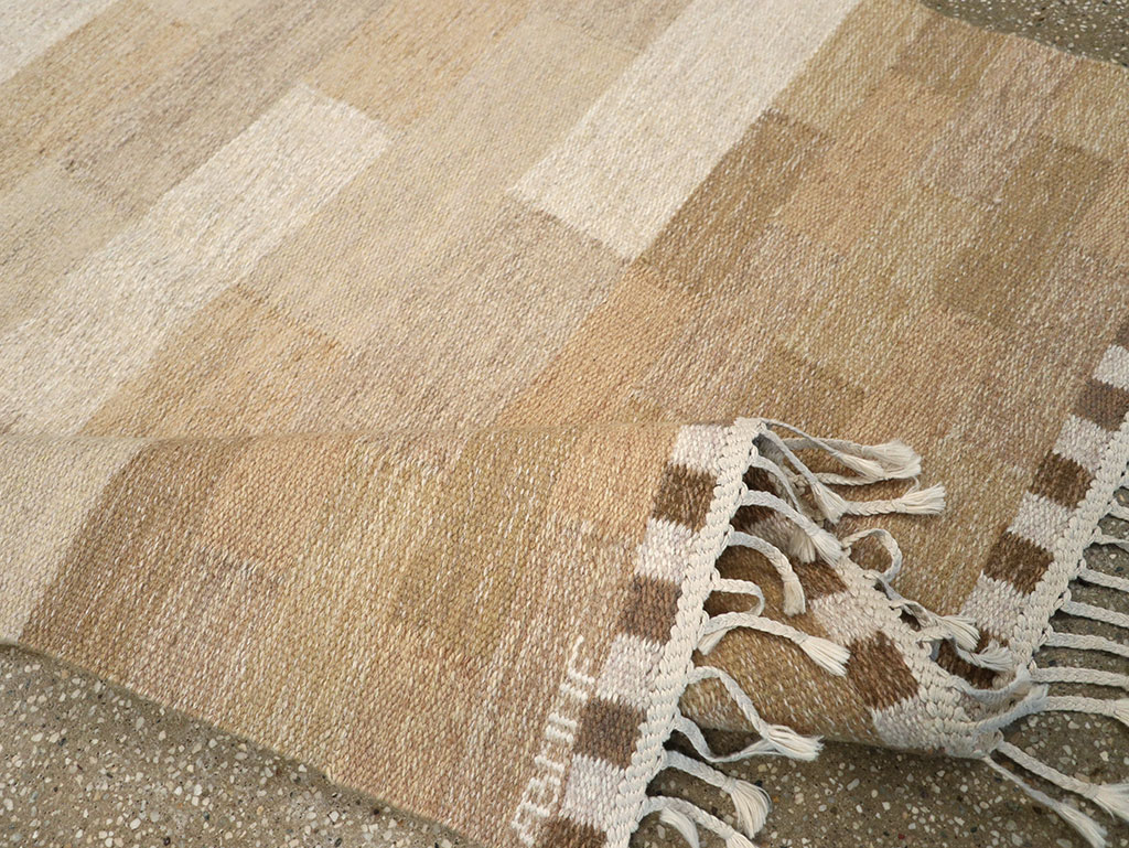 Vintage Swedish Flatweave Kilim Rug, No.33209 - Galerie Shabab