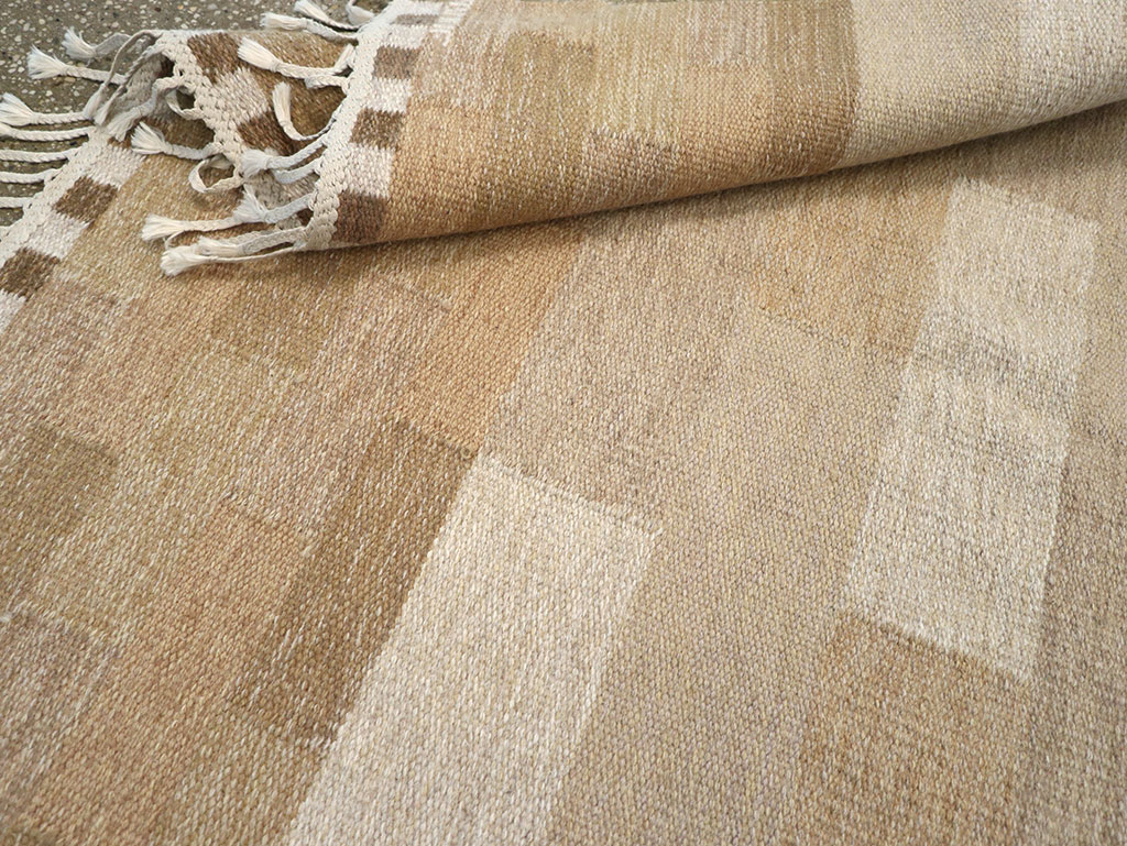 Vintage Swedish Flatweave Kilim Rug, No.33209 - Galerie Shabab