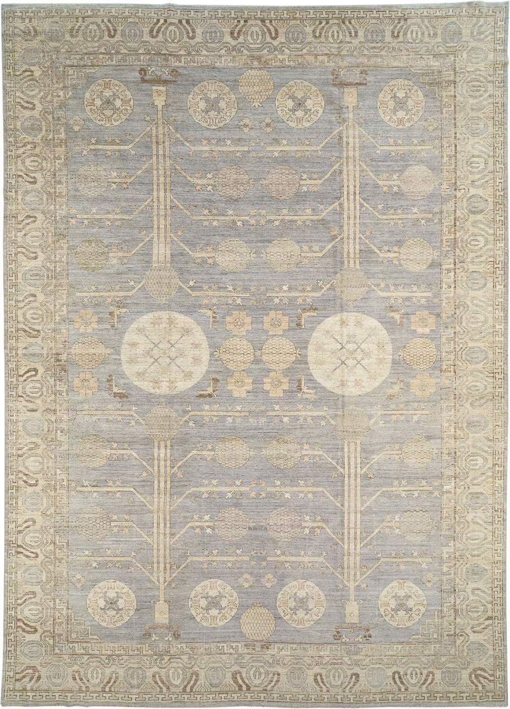 Modern East Turkestan Khotan Oversize Carpet, No.33214 - Galerie Shabab