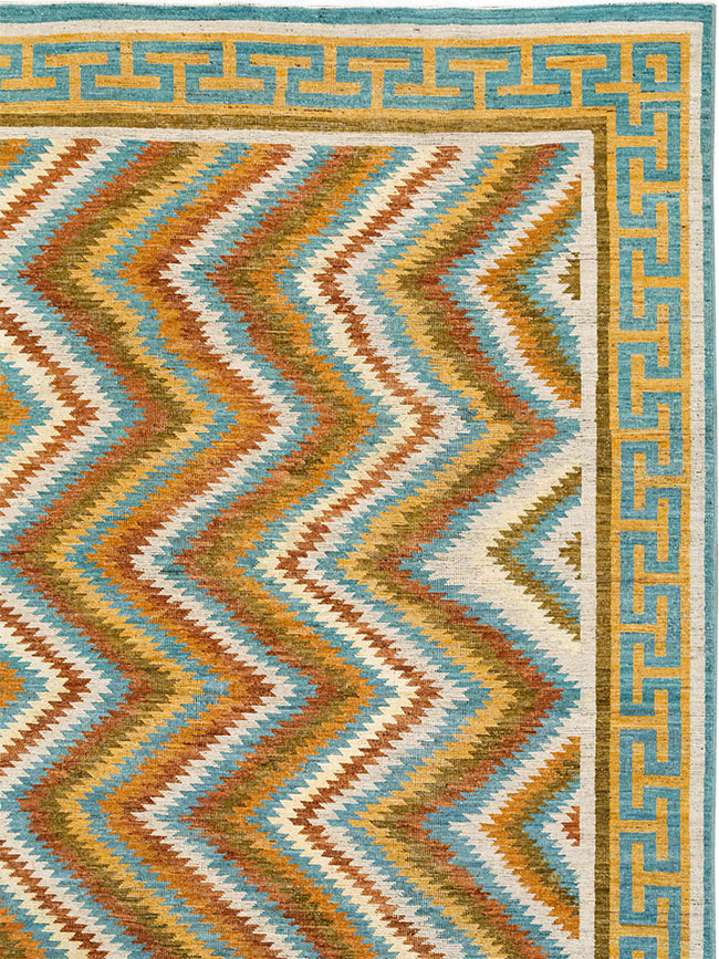 Modern East Turkestan Khotan Large Room Size Carpet, No.33228 - Galerie Shabab