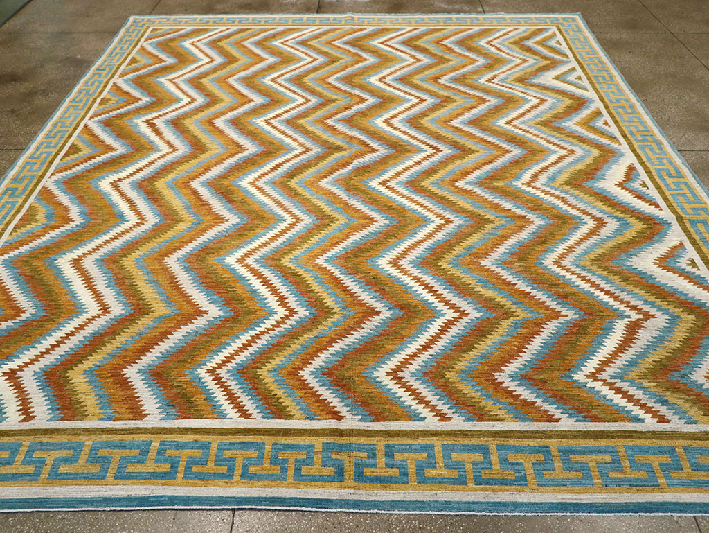 Modern East Turkestan Khotan Large Room Size Carpet, No.33228 - Galerie Shabab