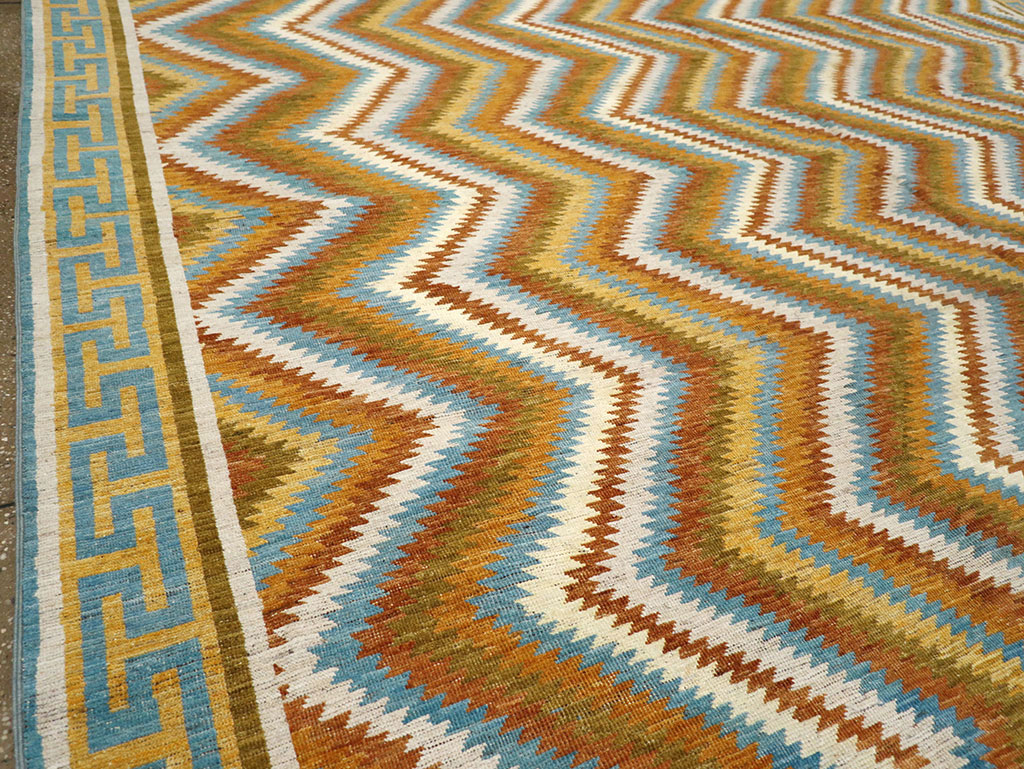 Modern East Turkestan Khotan Large Room Size Carpet, No.33228 - Galerie Shabab