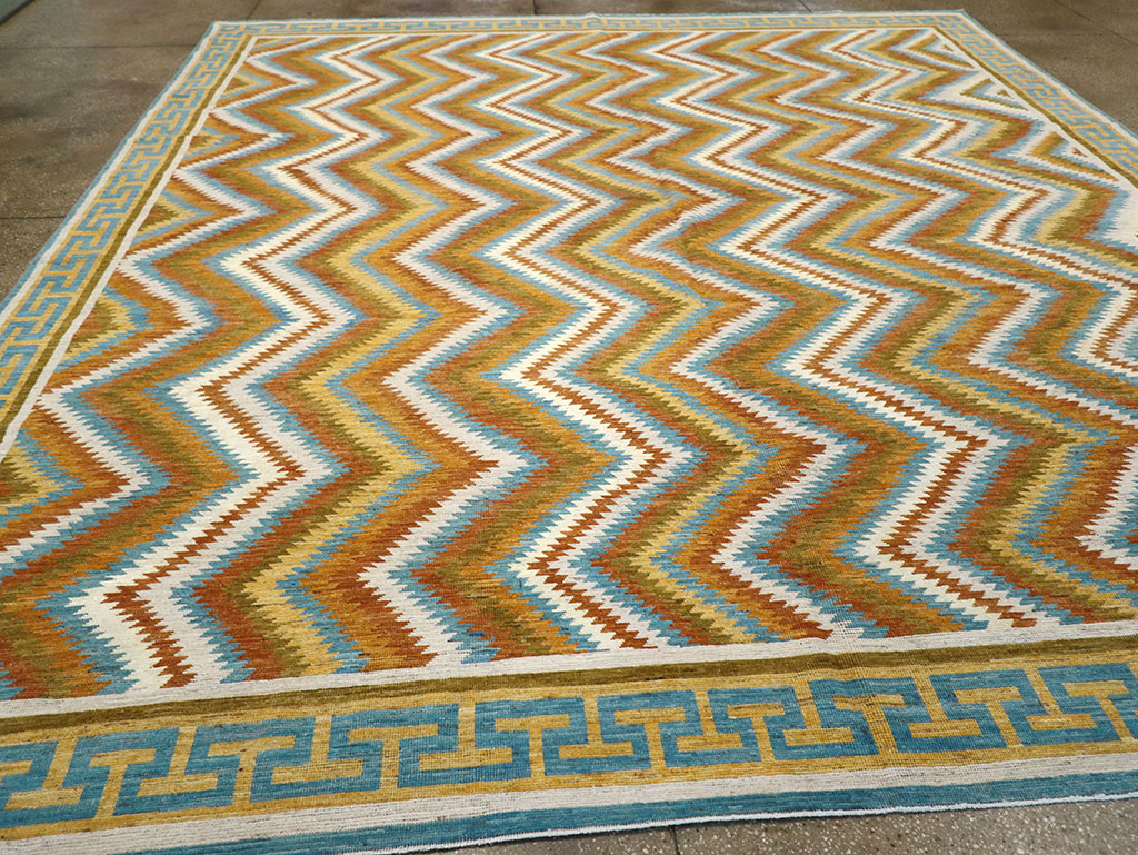 Modern East Turkestan Khotan Large Room Size Carpet, No.33228 - Galerie Shabab