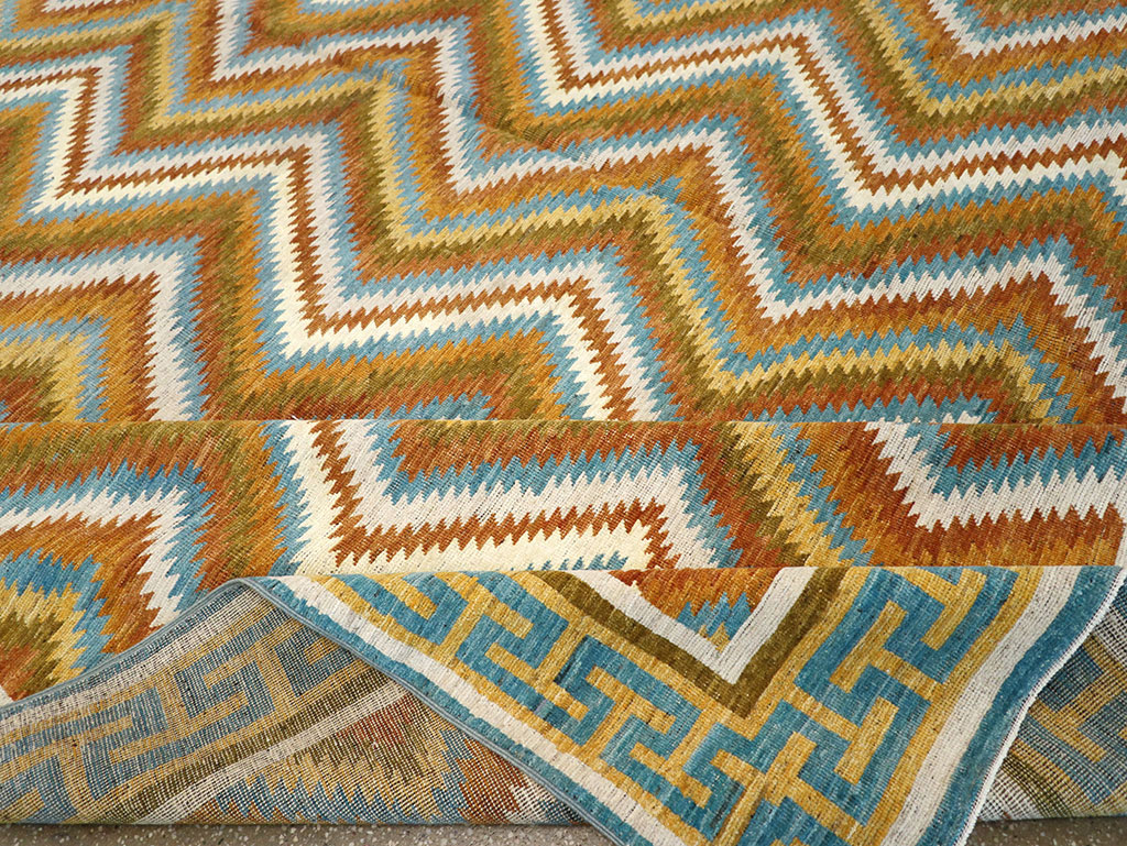 Modern East Turkestan Khotan Large Room Size Carpet, No.33228 - Galerie Shabab