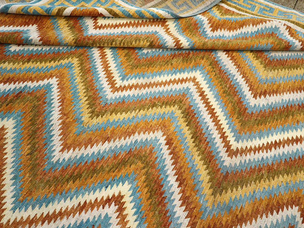 Modern East Turkestan Khotan Large Room Size Carpet, No.33228 - Galerie Shabab