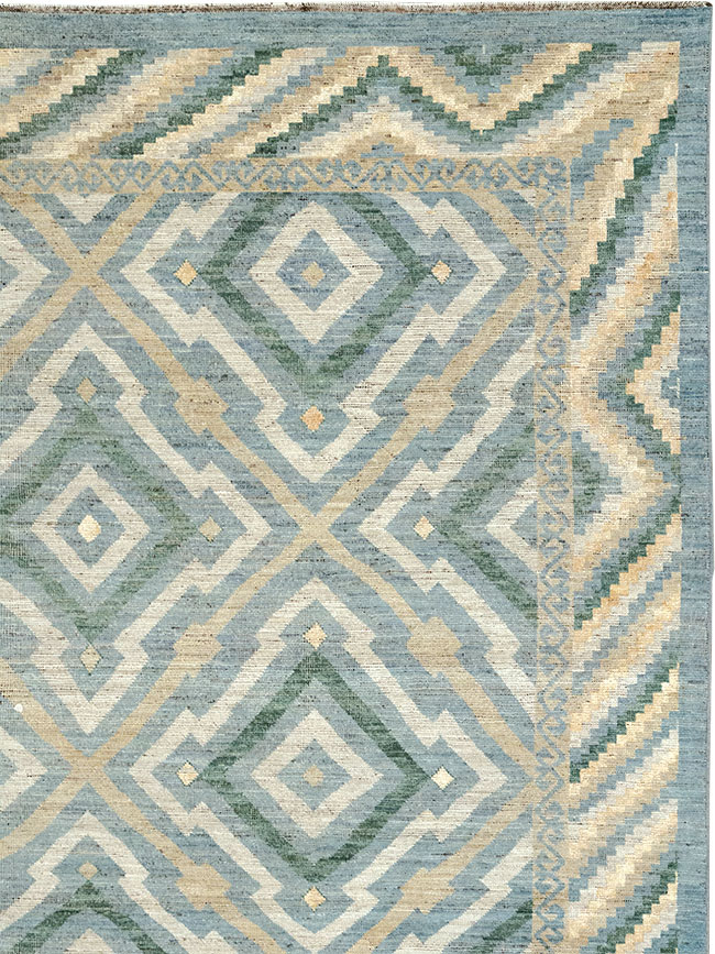 Modern East Turkestan Khotan Large Carpet, No.33235 - Galerie Shabab