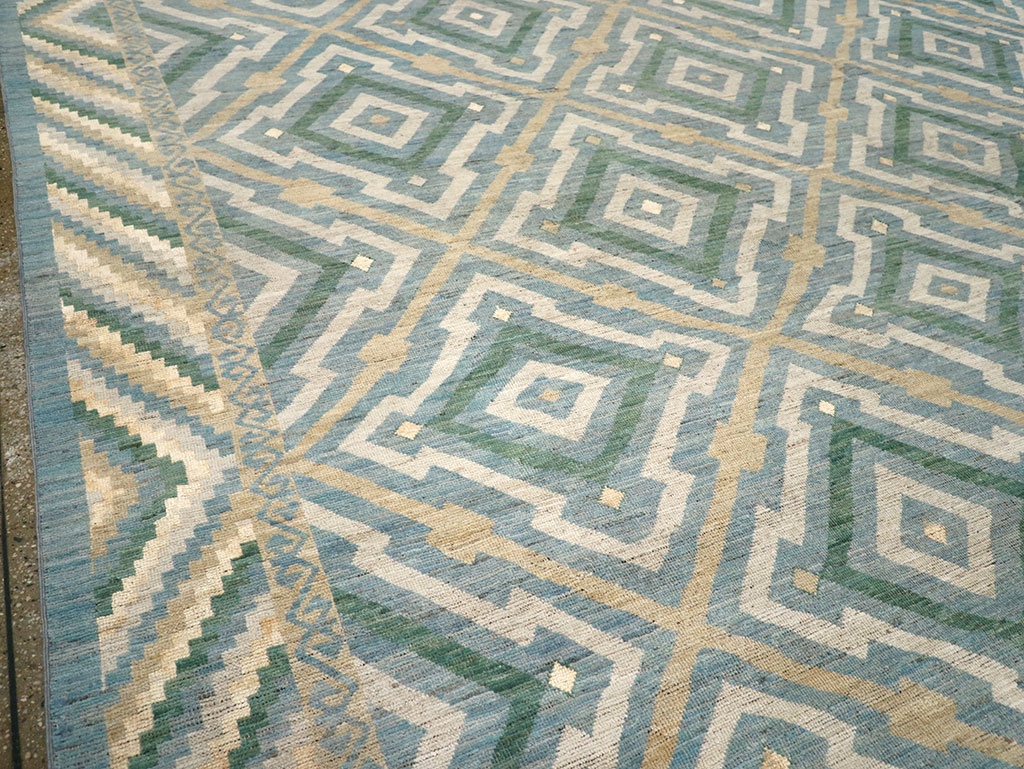 Modern East Turkestan Khotan Large Carpet, No.33235 - Galerie Shabab