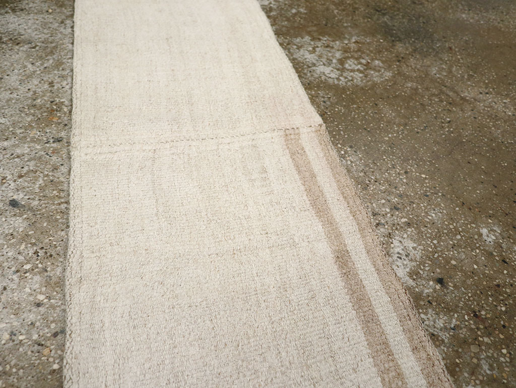 Vintage Turkish Flatweave Kilim Small Runner, No.33237 - Galerie Shabab