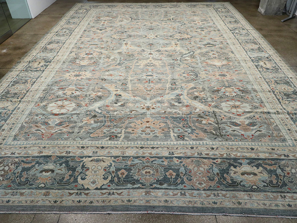Modern Persian Sultanabad Oversize Carpet, No.33239 - Galerie Shabab