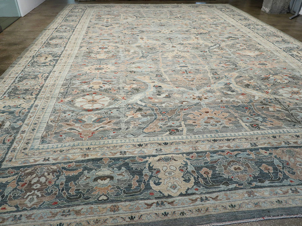 Modern Persian Sultanabad Oversize Carpet, No.33239 - Galerie Shabab