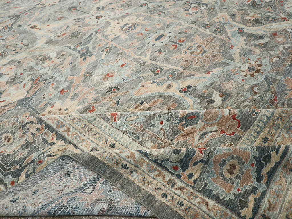 Modern Persian Sultanabad Oversize Carpet, No.33239 - Galerie Shabab