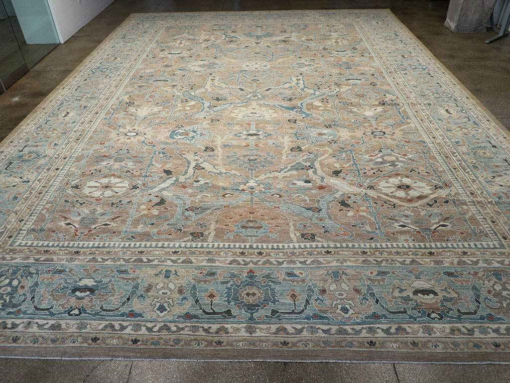 Modern Persian Sultanabad Oversize Carpet, No.33240 - Galerie Shabab